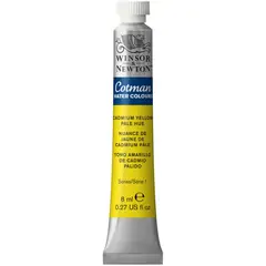 WINSOR - Acuarela Cotman 8ml 119 Amarillo Palido