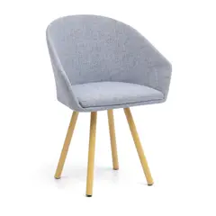HOGAR VENECIA - Silla Tokyo 80.5X61X57 Tela Acero