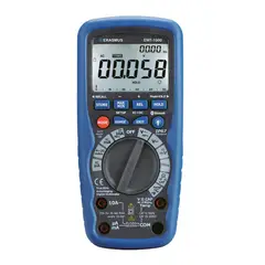 ERASMUS INSTRUMENTS - Multímetro Industrial True Rms Con Ip 67