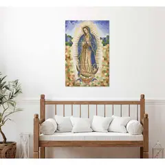 CORONA - Mural Virgen De Guadalupe 3 Piezas Cu 30x62 L
