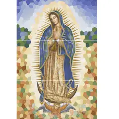 CORONA - Mural Virgen De Guadalupe 3 Piezas Cu 30x62 L