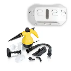 ENERGY PLUS - Limpiador a Vapor Multiusos + Portaescobas/Traperos