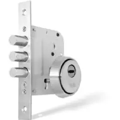 YALE - Cerrojo Embut 50Mm 3Bul Llave Mariposa