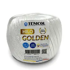 TESICOL - Hilo P.P 18-1*500 Mt Ovillo Blanco