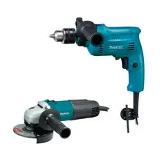 MAKITA MT - Taladro ½ Pulgada Percutor 500w + Pulidora 4-1/2 Pulgada Makita