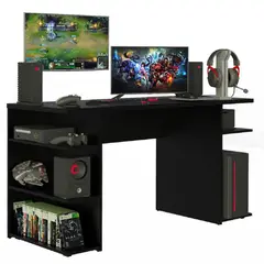 MADESA - Escritorio Gamer 75X136X60 Negro