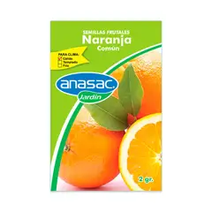 ANASAC - Semillas Naranja Común 2 Gramos