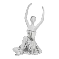 MARRES - ESCULTURA BAILARINA BRAZOS CERAMICA 16x2