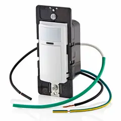LEVITON - Interruptor con Sensor de Movimiento Dos02-Lw Montaje Pared 180°