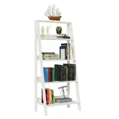 MADESA - Mueble Biblioteca Librero 140X61X39 Blanco