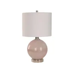 DESIGNERS LIGHTING - Lámpara Mesa Rosado 1l E27 100w