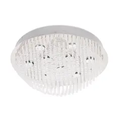 DESIGNERS LIGHTING - Lámpara Colgante de Cristal Cromo 9l Gu10 50w