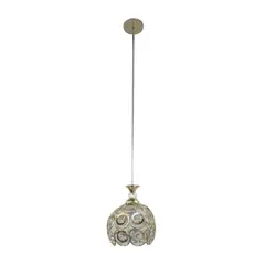 DESIGNERS LIGHTING - Lámpara Colgante Dorado 1l E27 40w