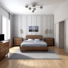 DESIGNER - Lámpara De Techo Cromada 6 Luces E27 Designers Lighting Moderna