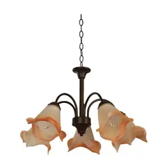 IKELITE DESIGN - Lámpara Colgante Chocolate 5 Luces E27 Ikelite