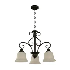 IKELITE DESIGN - Lámpara De Techo Negra 3 Luces Contemporánea Ikelite