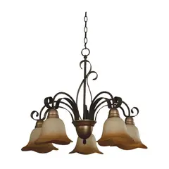 DESIGNER - Lámpara De Techo Chocolate 5 Luces E27 Designers Lighting