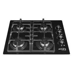 ABBA - Estufa Empotrable Gas Licuado 60x48 cm vidrio CG401-V4D P