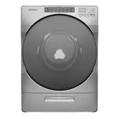 WHIRLPOOL - Lavadora Secadora 2 en 1 Carga Frontal 20Kg/12Kg Chrome 7MWFC6820LC