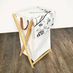 REEMADE - Canasta Cesto para Ropa con Estampado