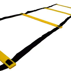 ATHLETIC - Escalera De Agilidad 44 Cm Color Negro/Amarillo