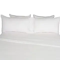FENISSA - Juego Cama Poliester King Blanco