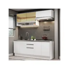 MADESA - Cocina Integral Glamy Sin Mesón De Acero 200 Cm