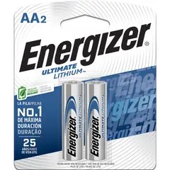 ENERGIZER - Pilas Aa. Ultímate Lithium X2Und