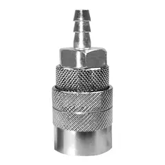DISCOVER - Acople Rápido Hembra Con Conector Para Manguera 3/16 Pulgadas