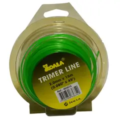 DISCOVER - Nylon Redondo Para Guadaña Diámetro 2 Mm Verde