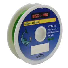 DISCOVER - Nylon Verde Araty Superflex 100mts 1.60 Mm