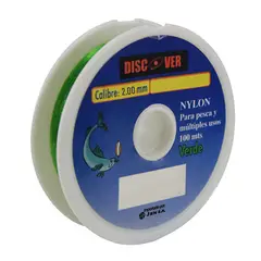 DISCOVER - Nylon Verde Araty Superflex 50mts 2.00 Mm