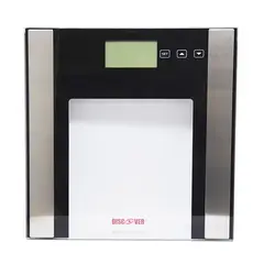 DISCOVER - Báscula electrónica medidor grasa corporal lu z 180 Kg