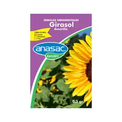 ANASAC - Semillas Girasol Amarillo 0.3 Gramos