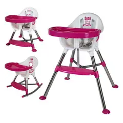 MAMI LOVE - Silla Comedor Bebé Africa Rosa