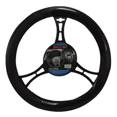 DISCOVER - Forro Timón Negro Hilo Rojo