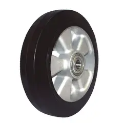 DISCOVER - Rueda Sencilla en Caucho Y Centro en Aluminio 150 mm