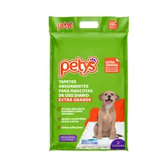 PETYS - Tapetes Para Perro De Entrenamiento Absorbentes Extra Grande x 12Und