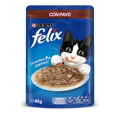 FELIX - Alimento Húmedo Para Gato Pavo 85g