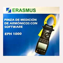 ERASMUS INSTRUMENTS - Pinza Medición de Armónicos con Software