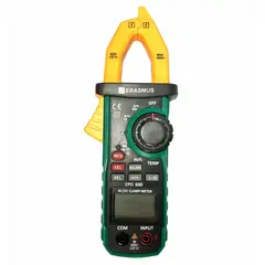 ERASMUS INSTRUMENTS - Pinza Amperimétrica Ac/Dc 600A