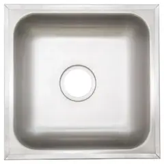 GENERICO - Cubeta Submontar 46X46 Acero Inox Satinado