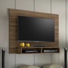 MULTIMUEBLES - Panel para TV 49 Pulgadas Eros Roble 89X120X28