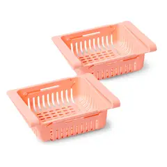 ENERGY PLUS - Setx2 Organizador Multiusos Expandible Rosado