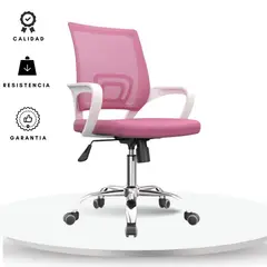 EKONOMODO COLOMBIA - Silla de escritorio Rosado Ekmrj66Rs