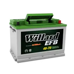 WILLARD - Bateria Caja 48D-70Efb Ca 835