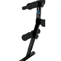 SPORTFITNESS - Banco Abdominal Curvo Multipropósito Capacidad 120 Kg Con 2 Mancuernas 1Kg