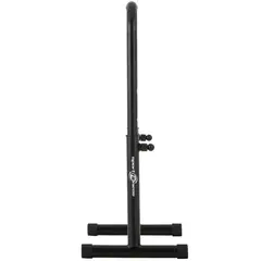 SPORTFITNESS - Barras Paralelas En Acero Ergonómicas Negras Capacidad 90 Kg