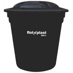 ROTOPLAST - Tanque Bicapa 500 L C.T Negro