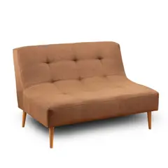 KAIU HOME - Sofa Riu Café 2 Puestos + Patas En Roble
